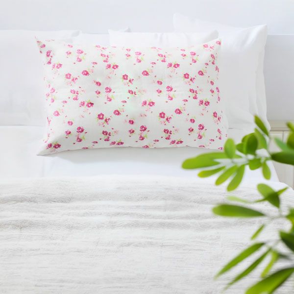 オーガニックコットン フレンチローズピローケース43×63