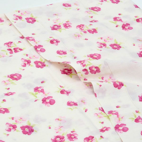 オーガニックコットン フレンチローズピローケース43×63