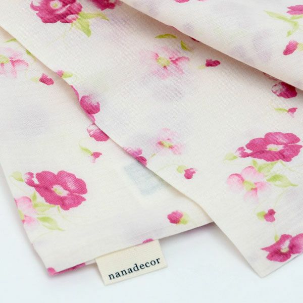 オーガニックコットン フレンチローズピローケース43×63