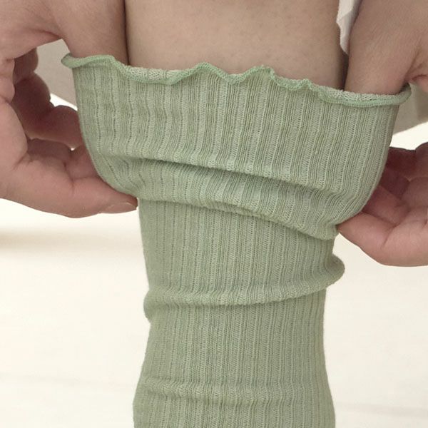 オーガニックコットン リラックスレッグウォーマー