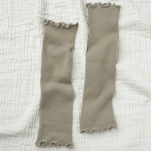 オーガニックコットン リラックスレッグウォーマー