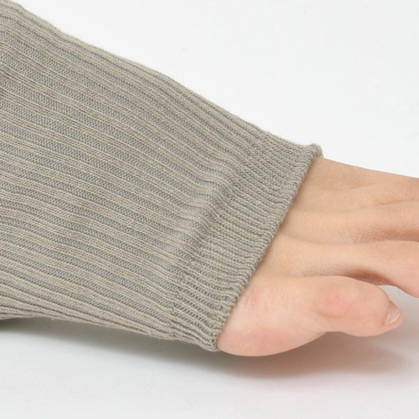 オーガニックコットン リラックスオープントゥソックス