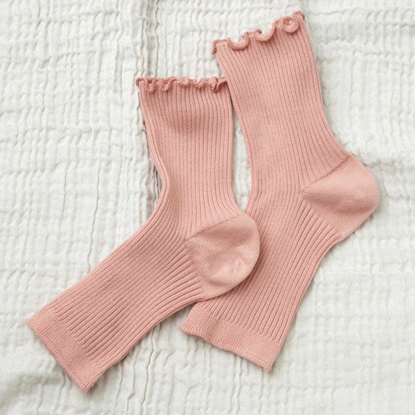 オーガニックコットン リラックスオープントゥソックス