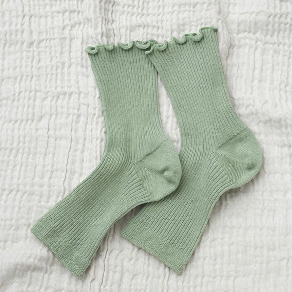 オーガニックコットン リラックスオープントゥソックス