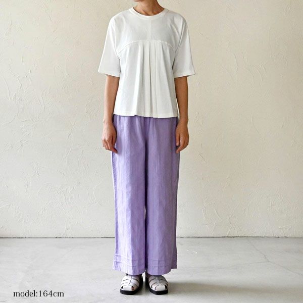  オーガニックコットン スッキリタックトップス